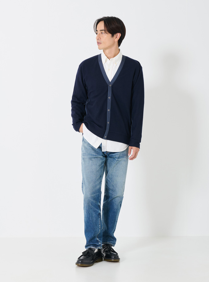 WOOL KNIT CARDIGAN