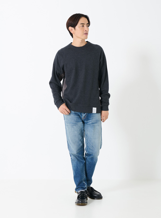 WOOL KNIT RAGLAN