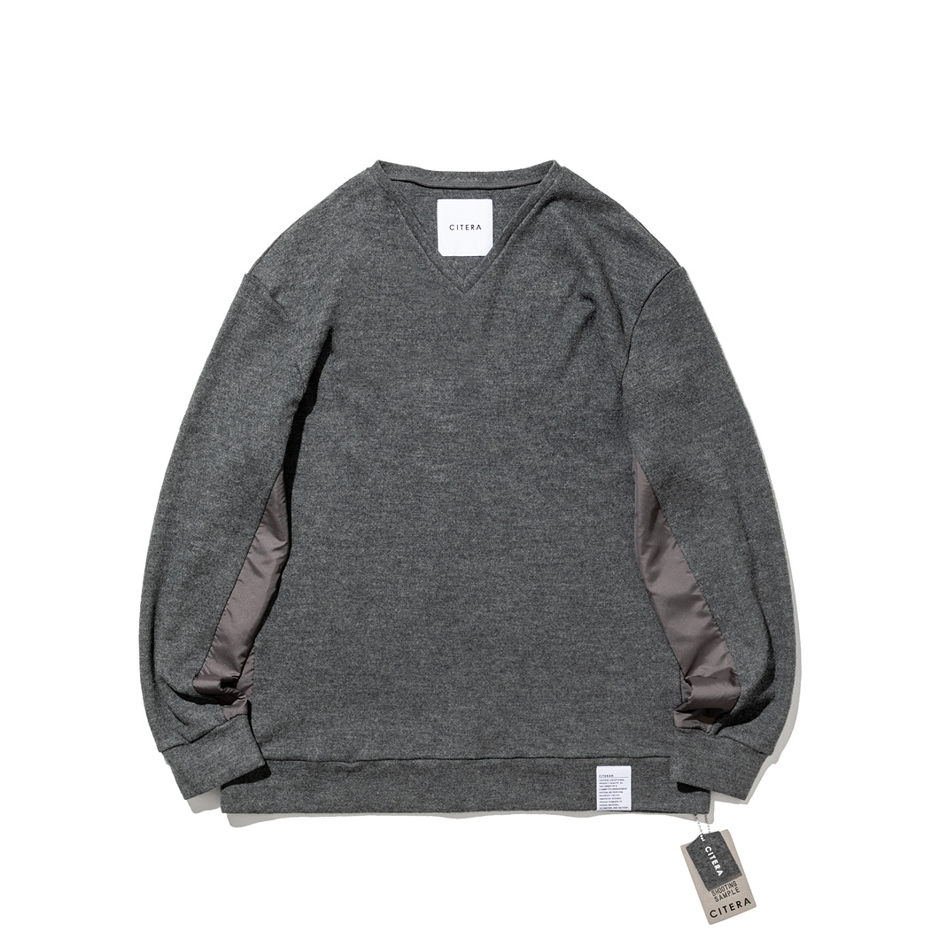 WOOL KNIT V NECK